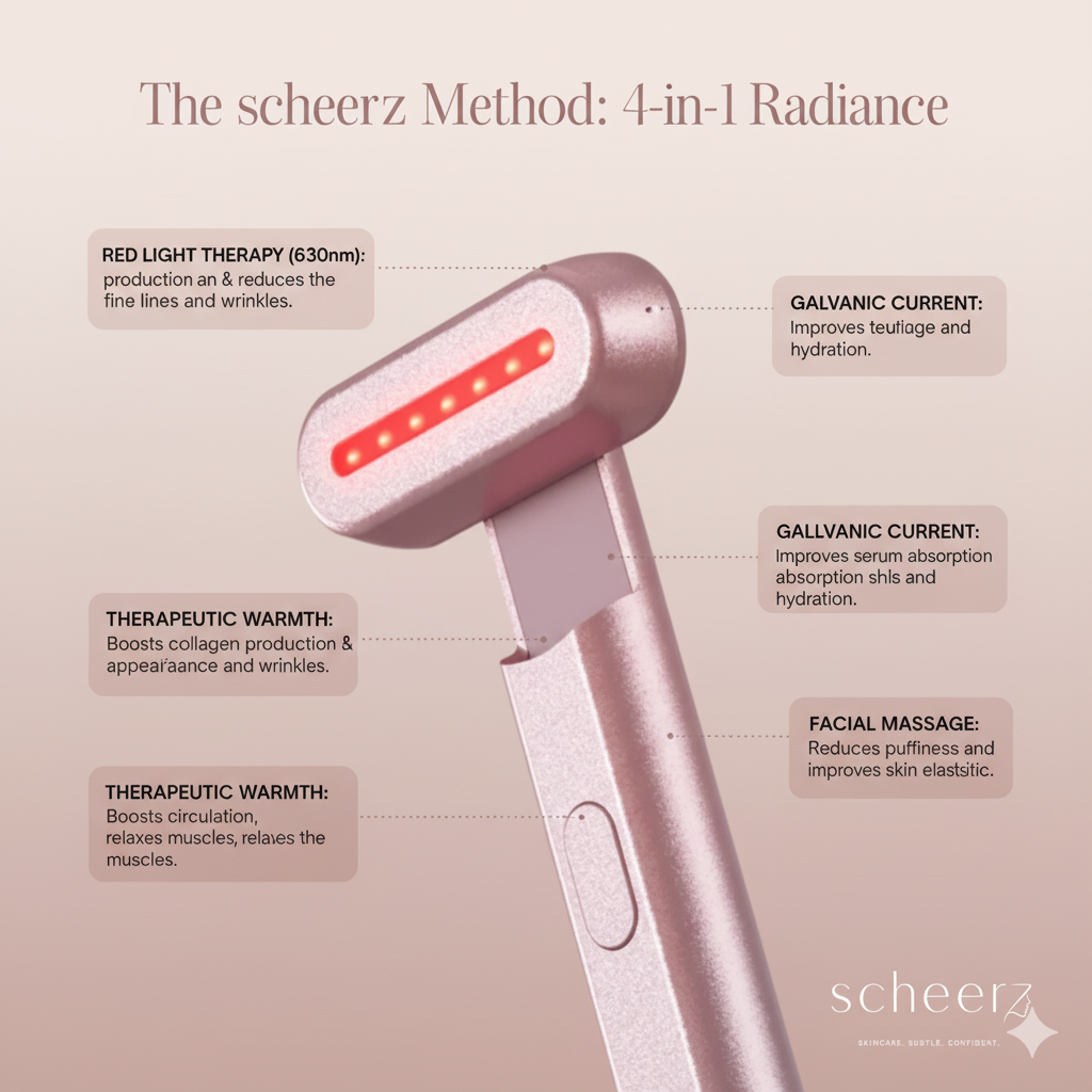 Scheerz 4-in-1 Skincare Wand